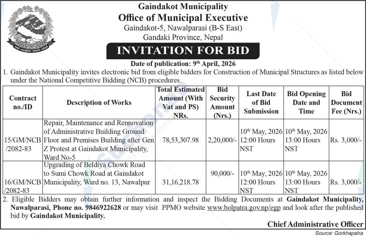 Gaindakot Municipality