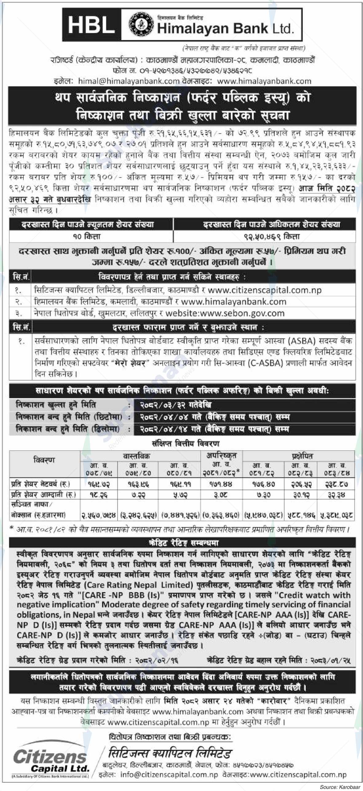 Himalayan Bank Limited