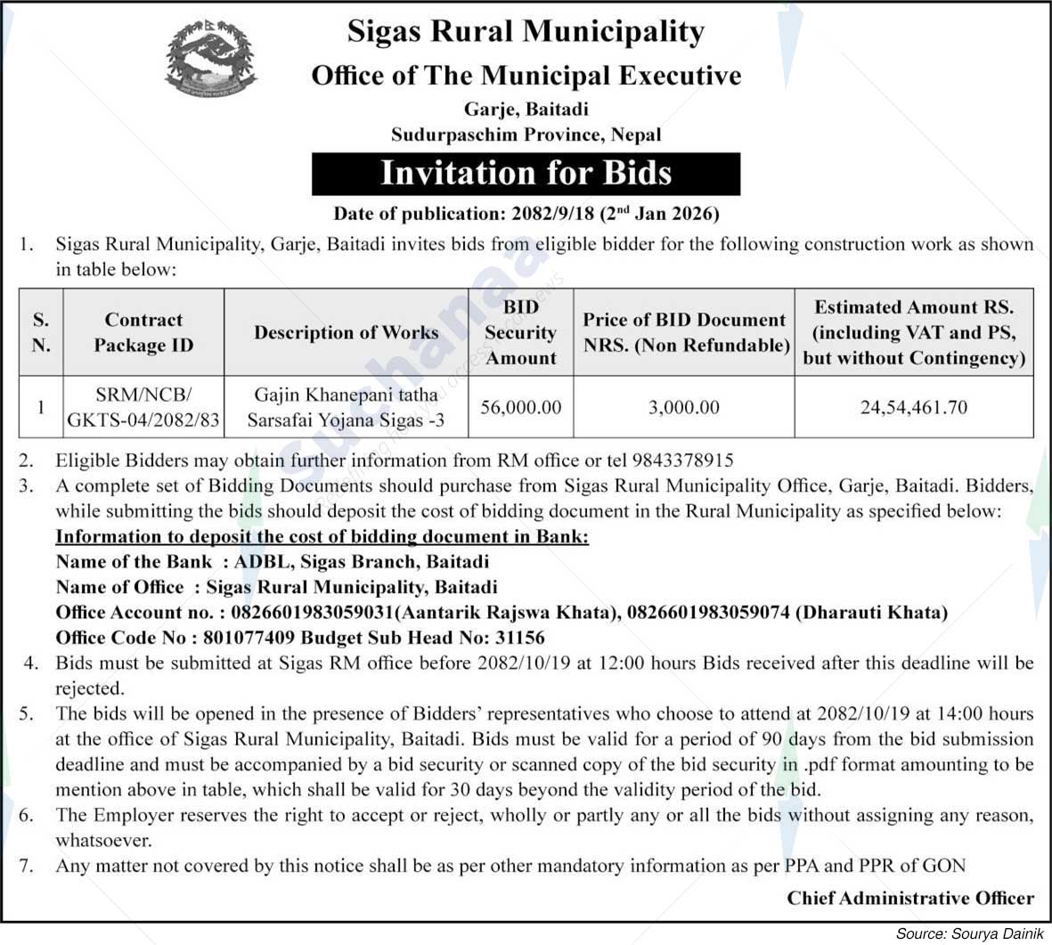 Sigas Rural Municipality