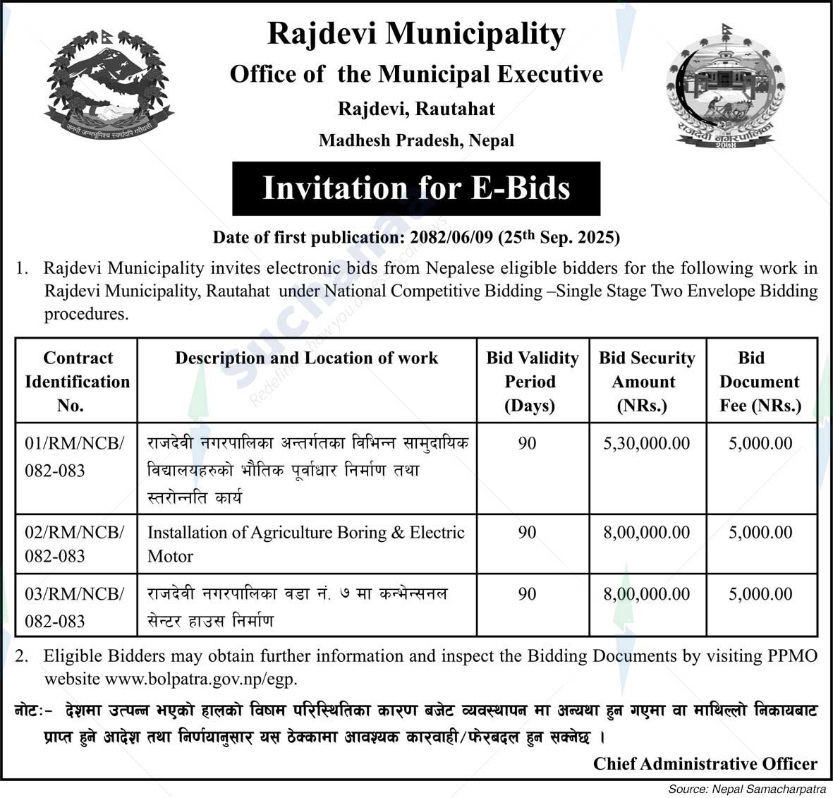Rajdevi Municipality