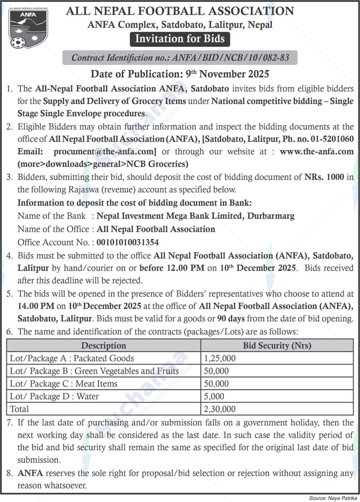 All Nepal Football Association (ANFA)