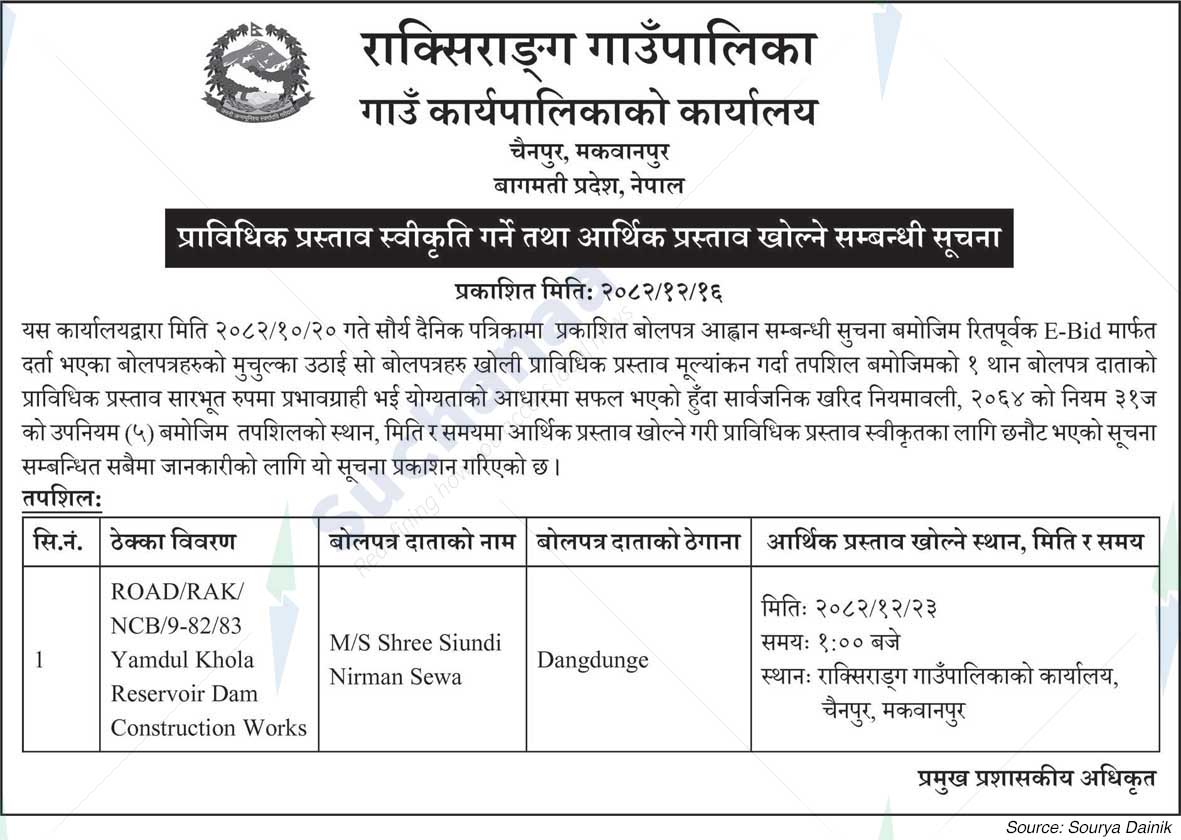 Raksirang Rural Municipality