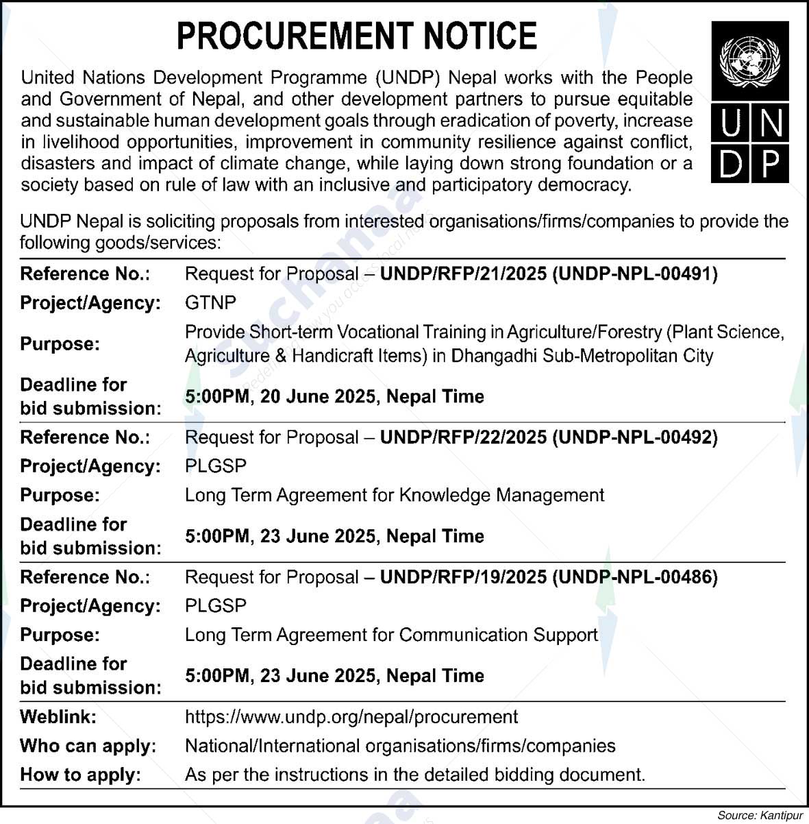 United Nations Development Programme (UNDP)