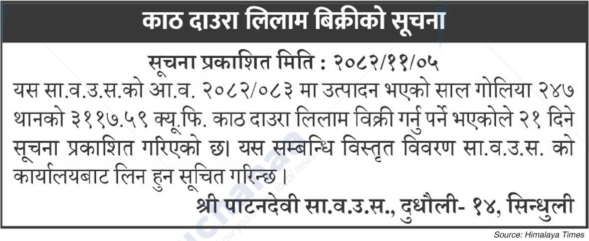 Shree Patandevi Saa.Wa.Wo.Sa.