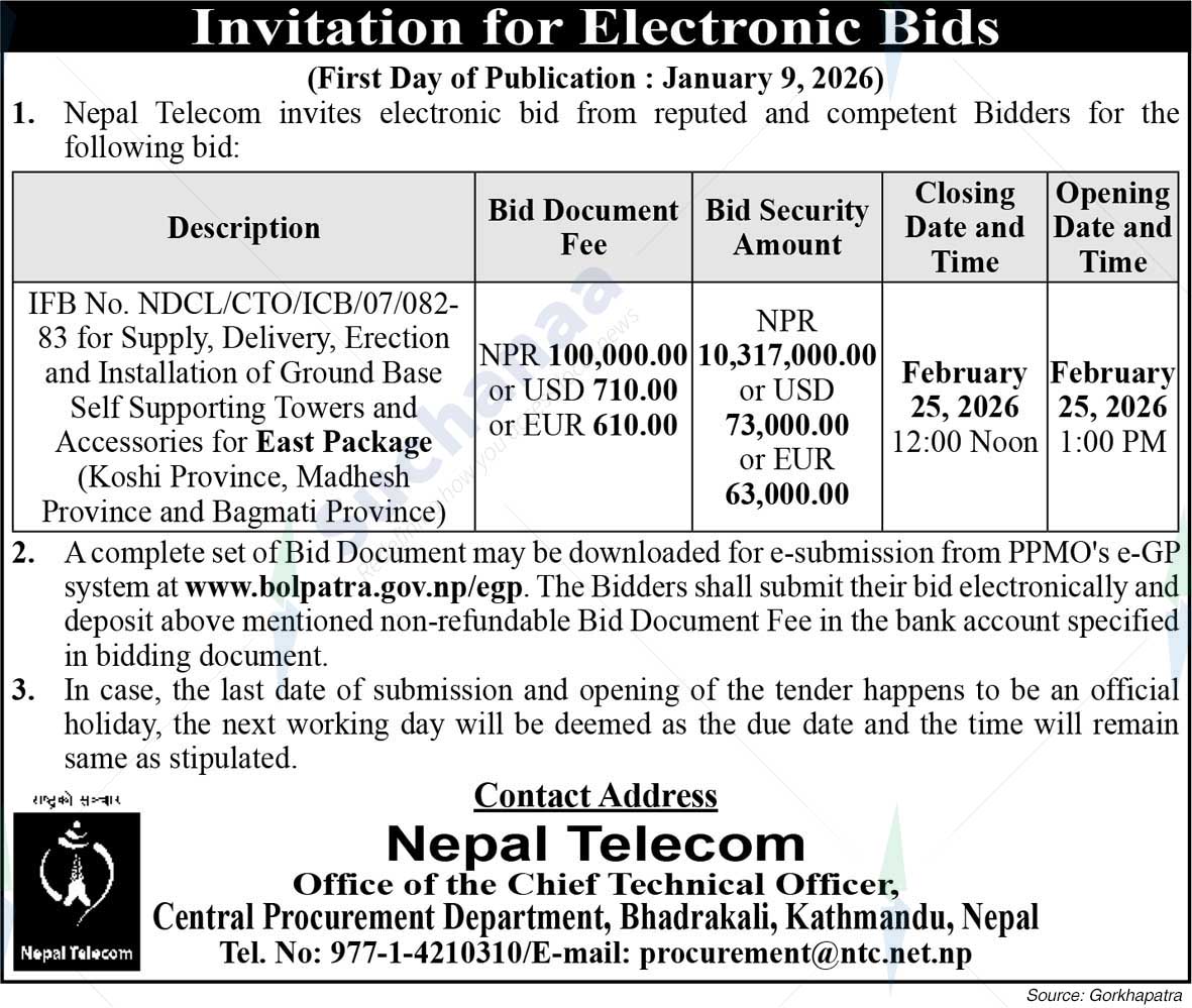 Nepal Doorsanchar Company Limited (NTC)