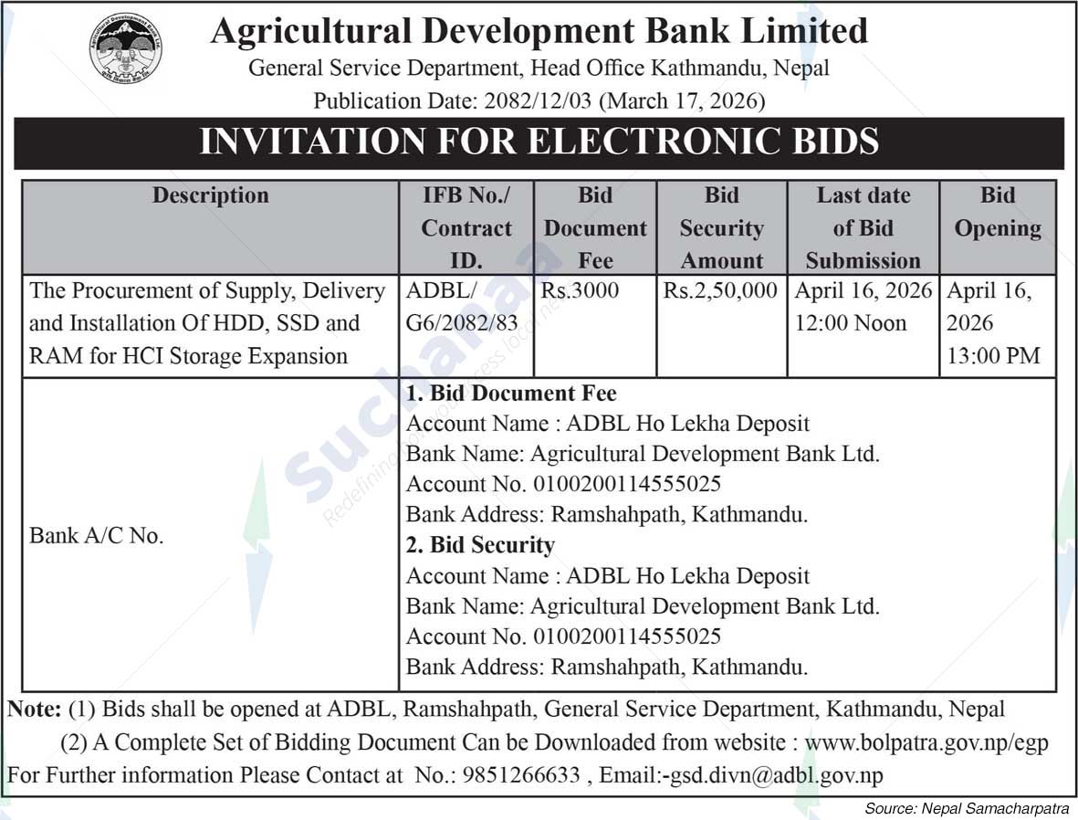Agricultural Development Bank Limited