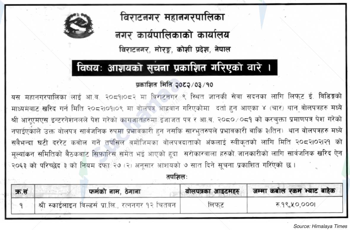 Biratnagar Metropolitan City