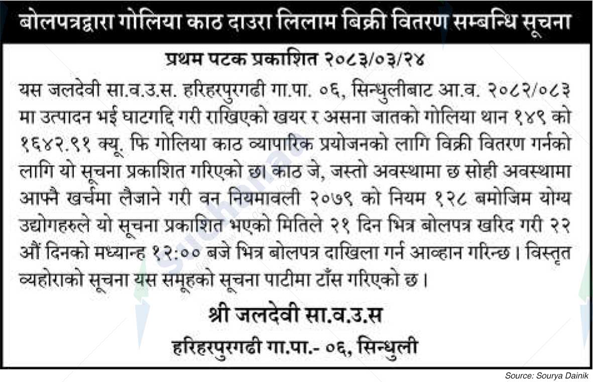 Shree Jaldevi Saa.Wa.Wo.Sa.