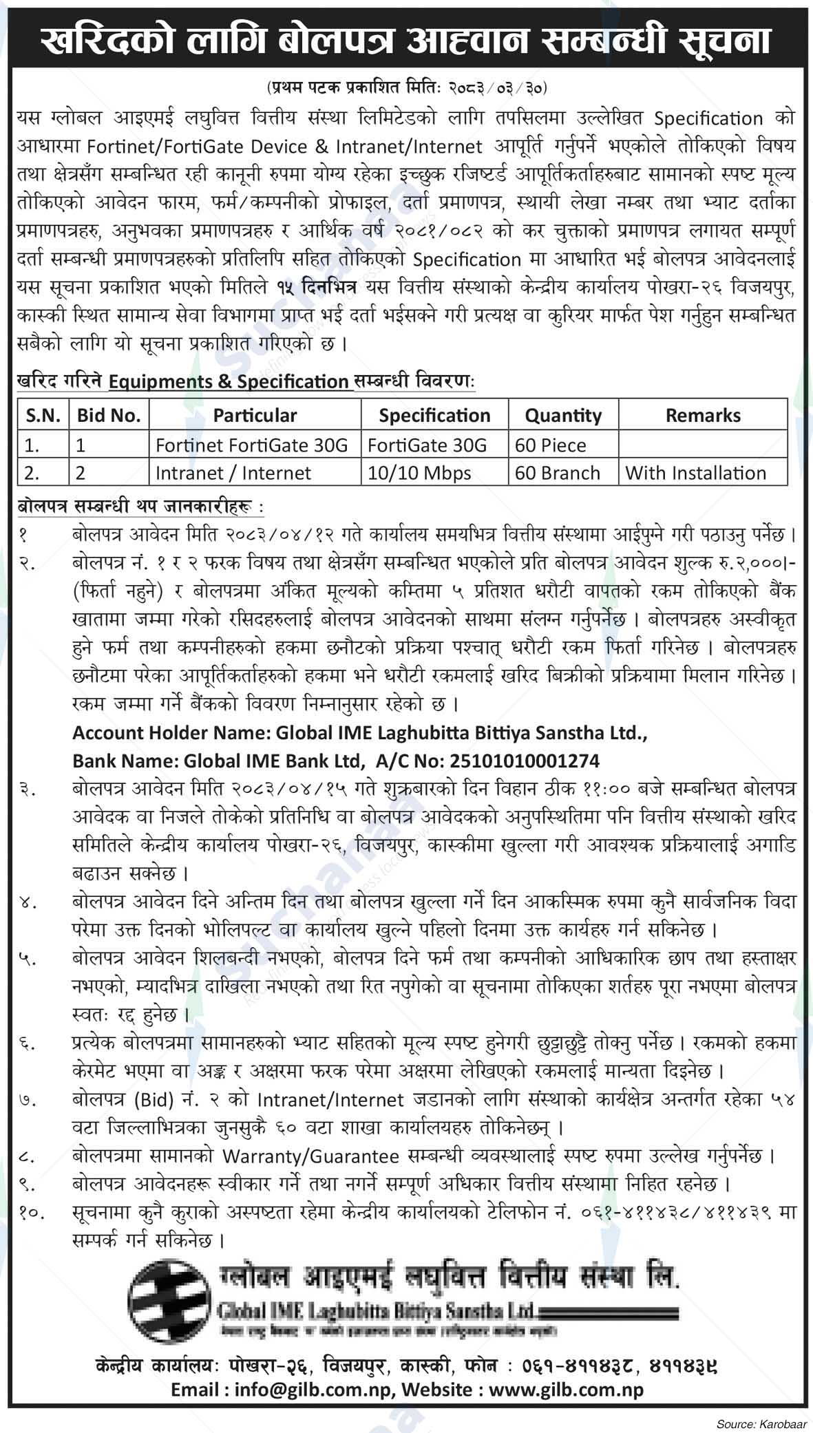 Global IME Laghubitta Bittiya Sanstha Ltd.