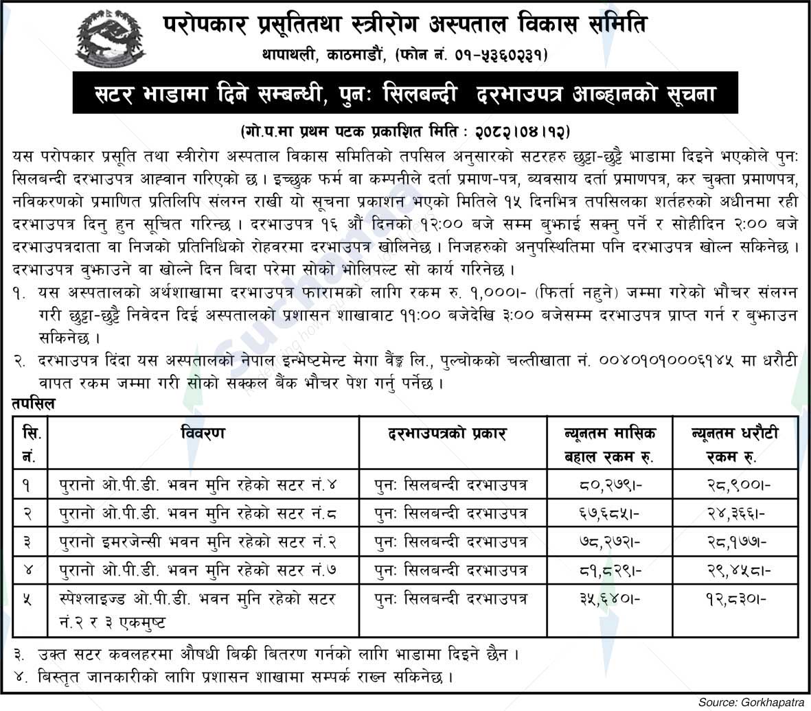 Paropakar Maternity and Women's Hospital