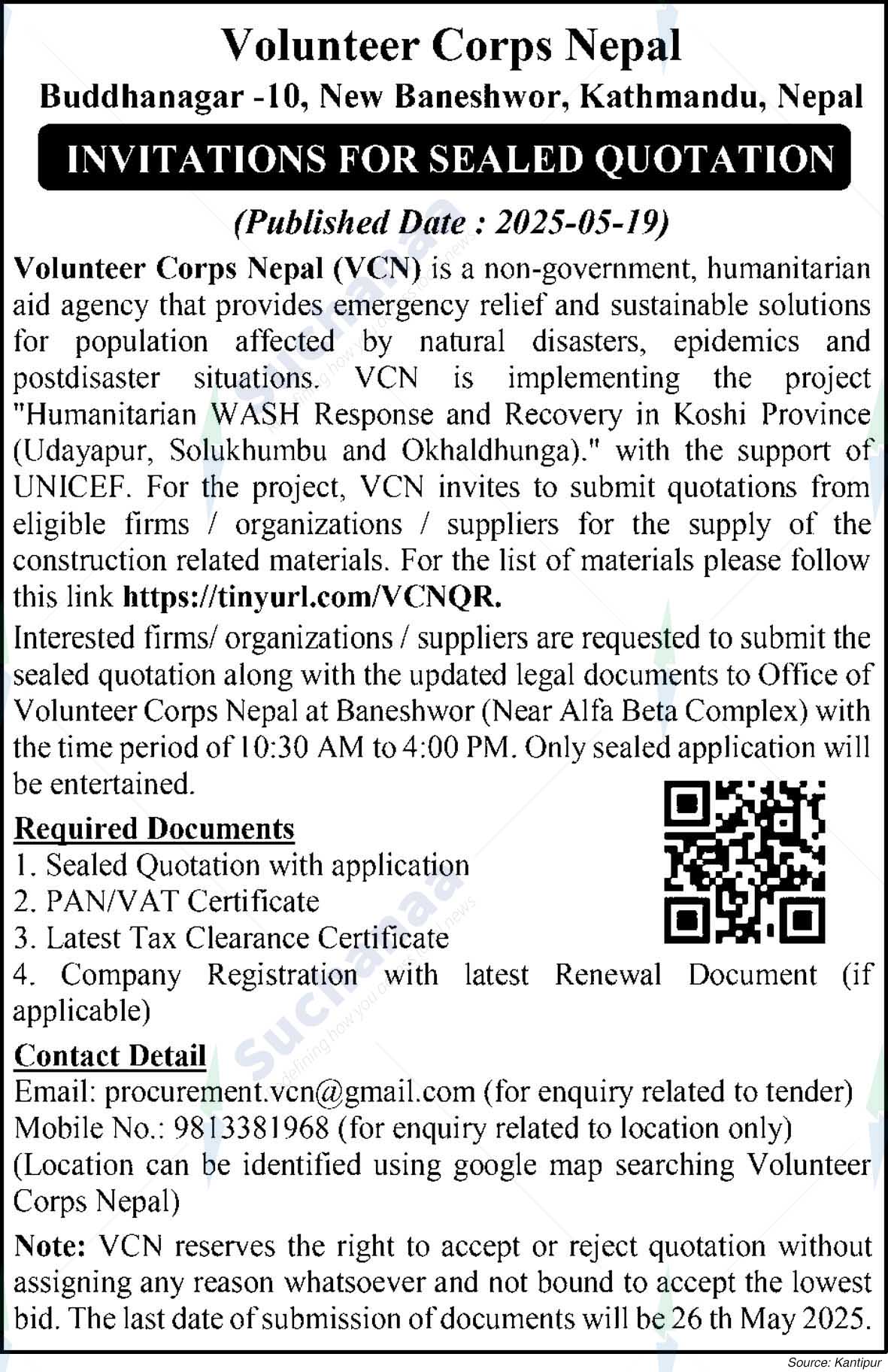 Volunteer Corps Nepal