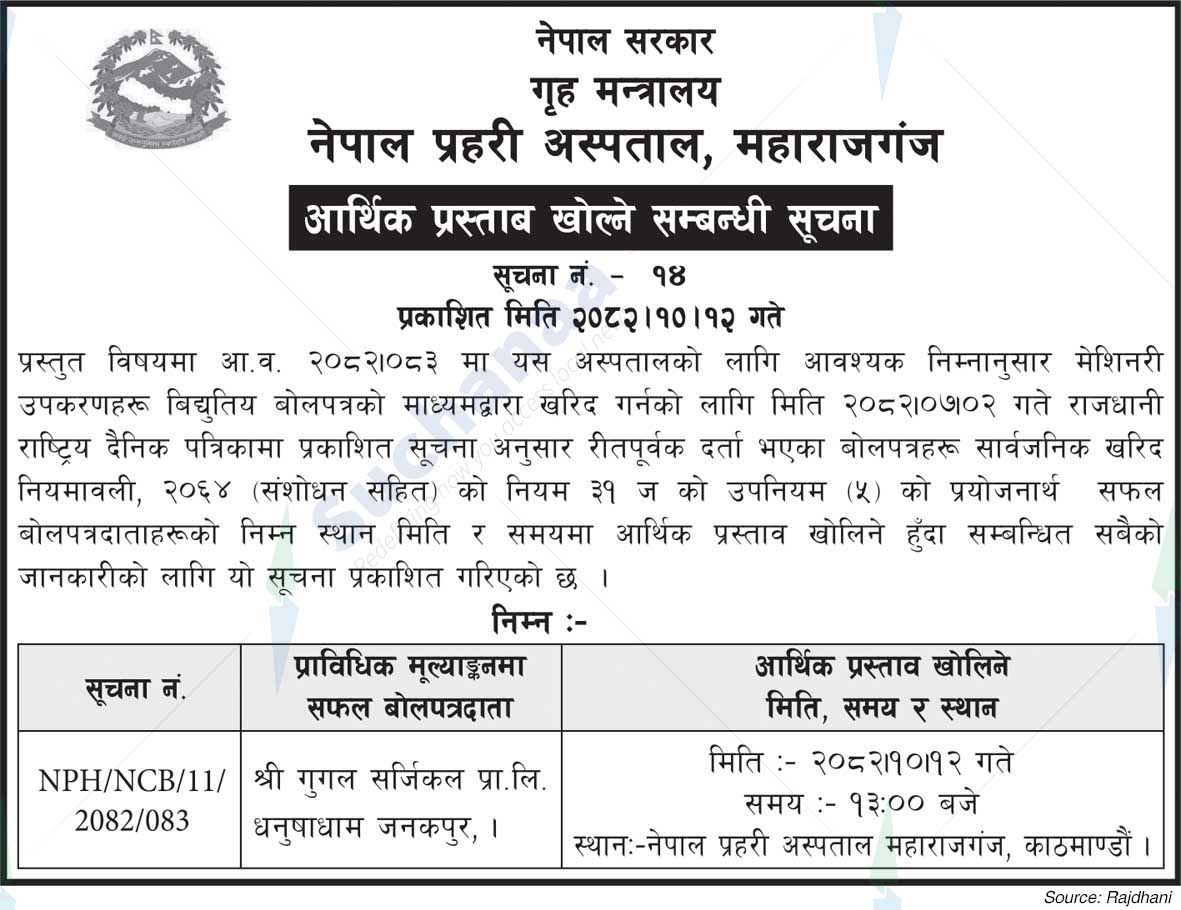 Nepal Police Hospital Maharajgunj Kathmandu