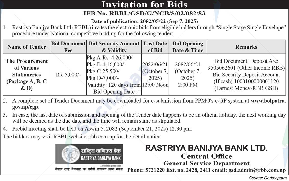Rastriya Banijya Bank Ltd.