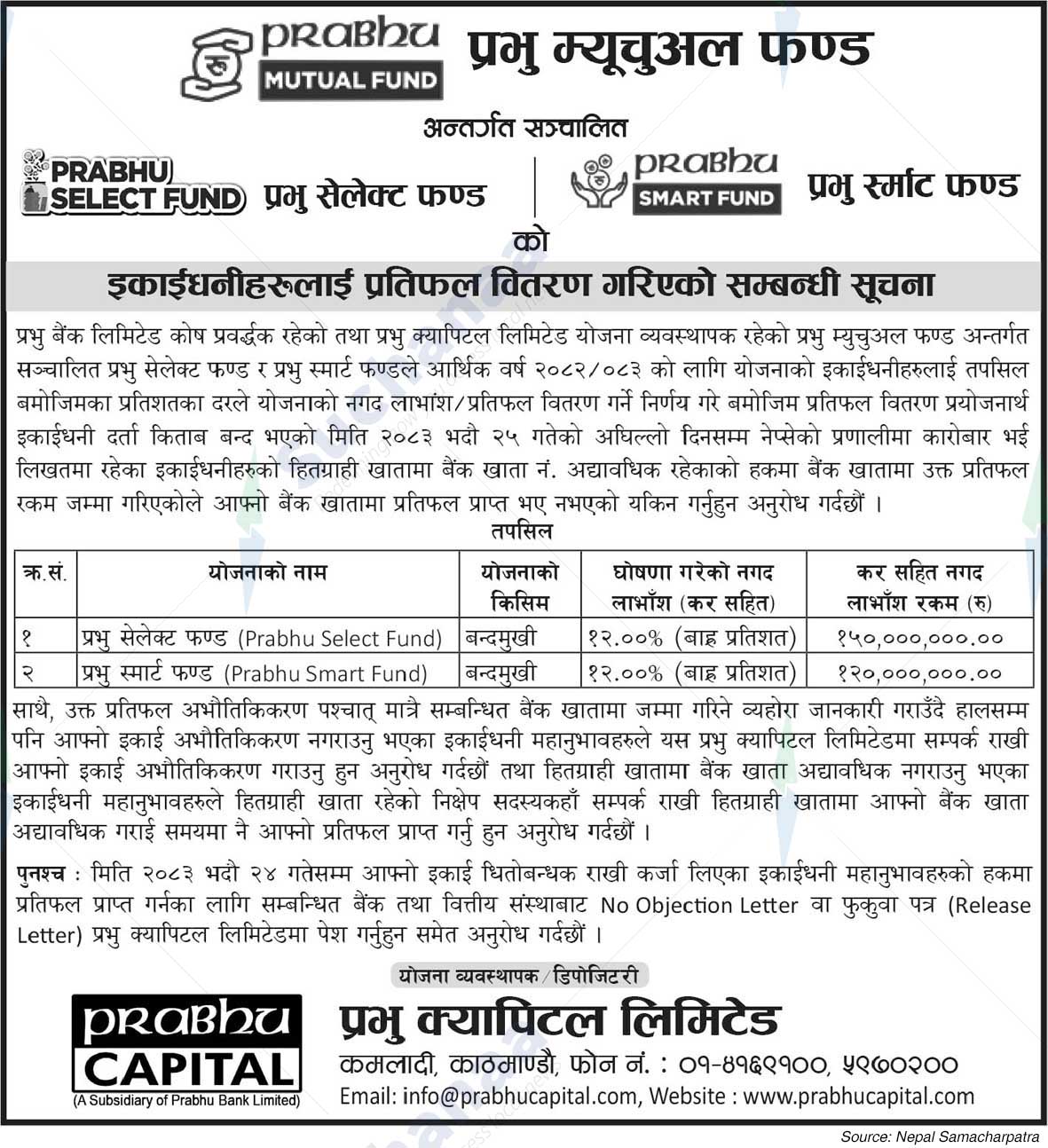 Prabhu Capital Limited