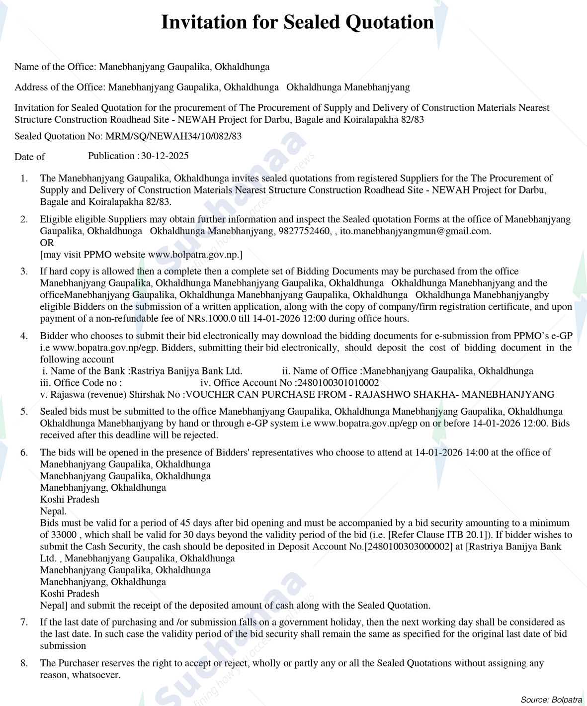 Manebhanjyang Rural Municipality