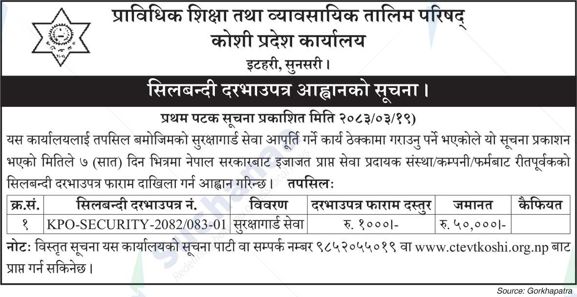 Council for Technical Education and Vocational Training (CTEVT)