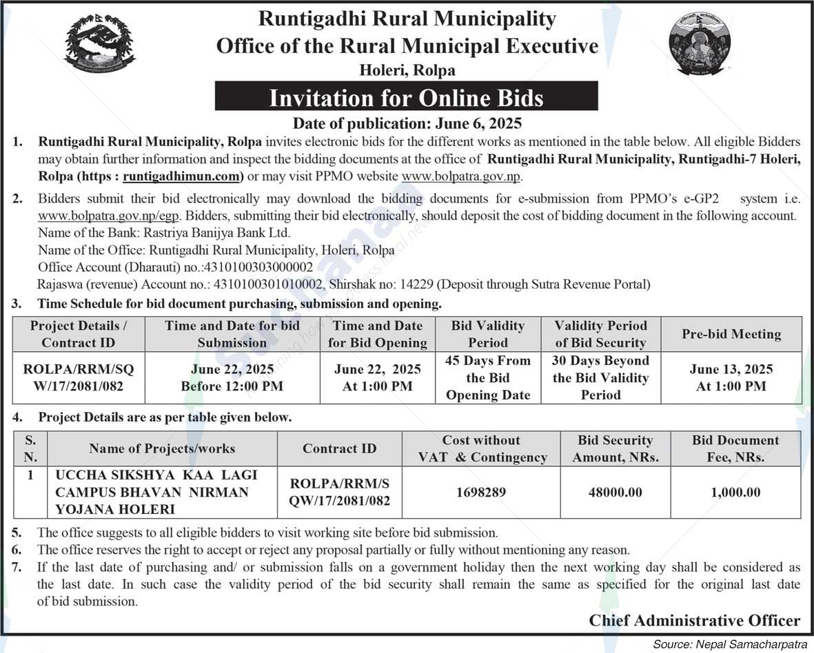 Runtigadhi Rural Municipality