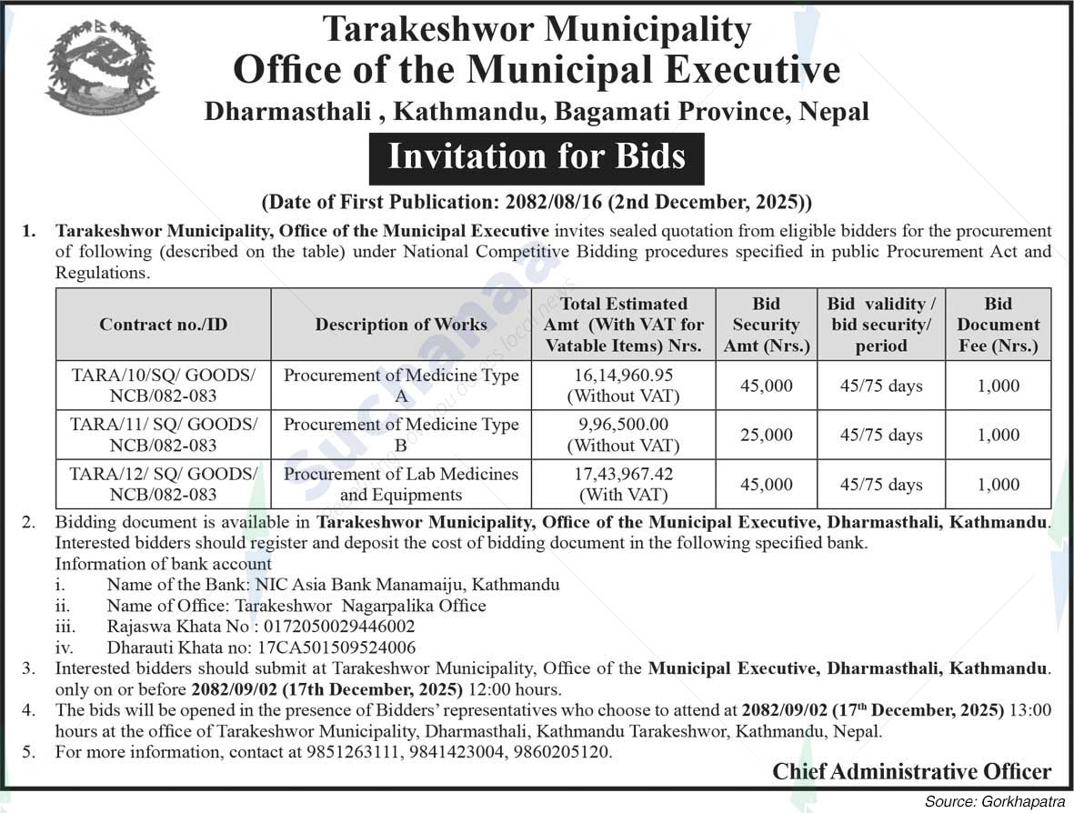 Tarkeshwor Municipality