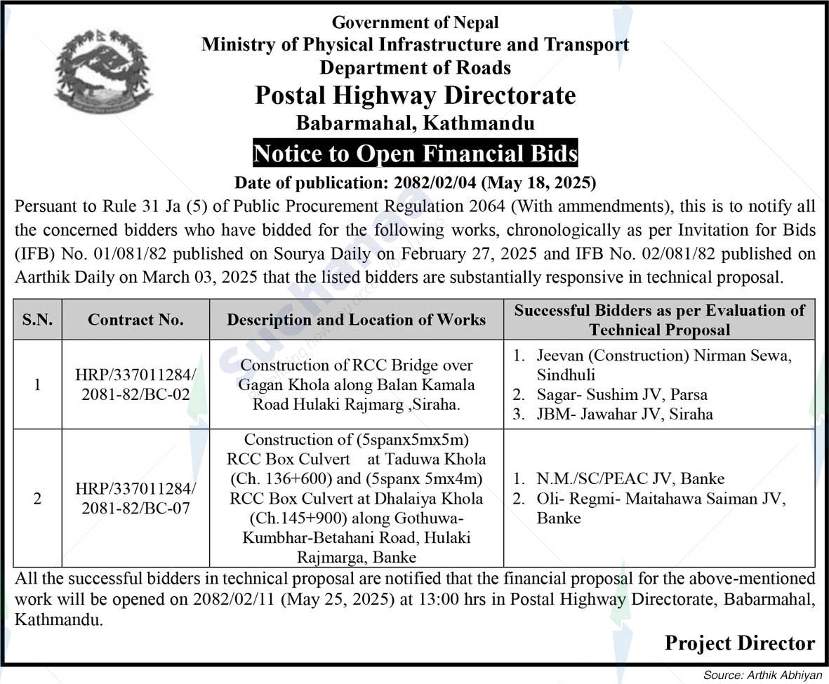 Postal Highway Directorate , Babarmahal