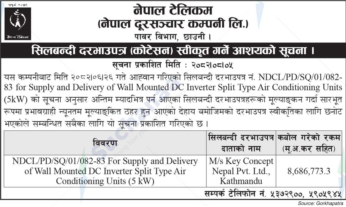 Nepal Doorsanchar Company Limited (NTC)