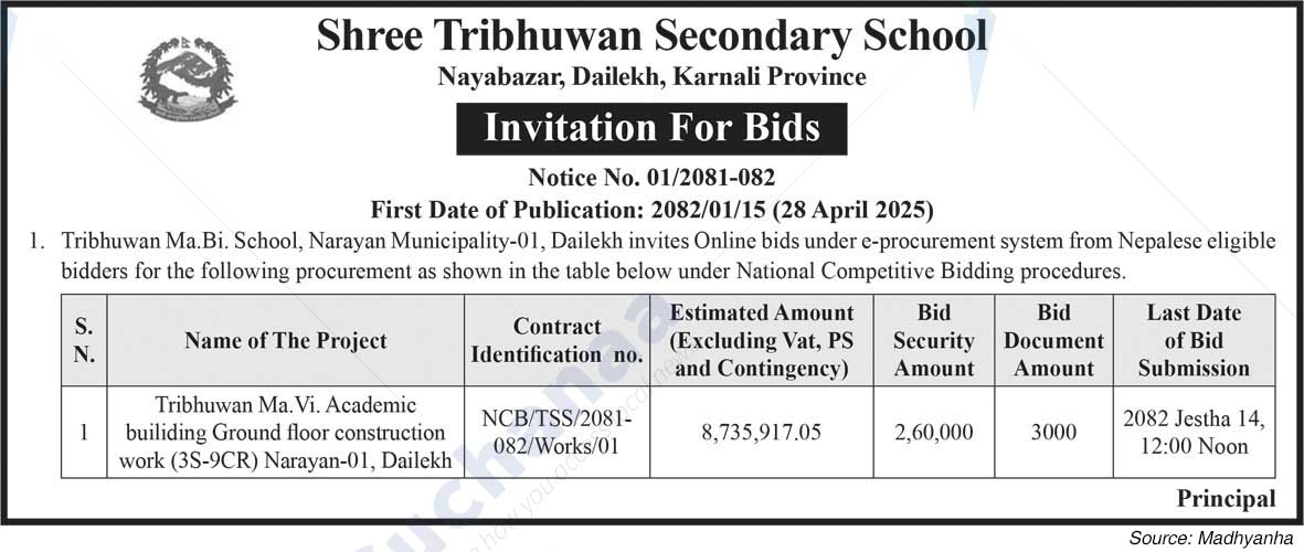 Shree Tribhuwan Secondary School