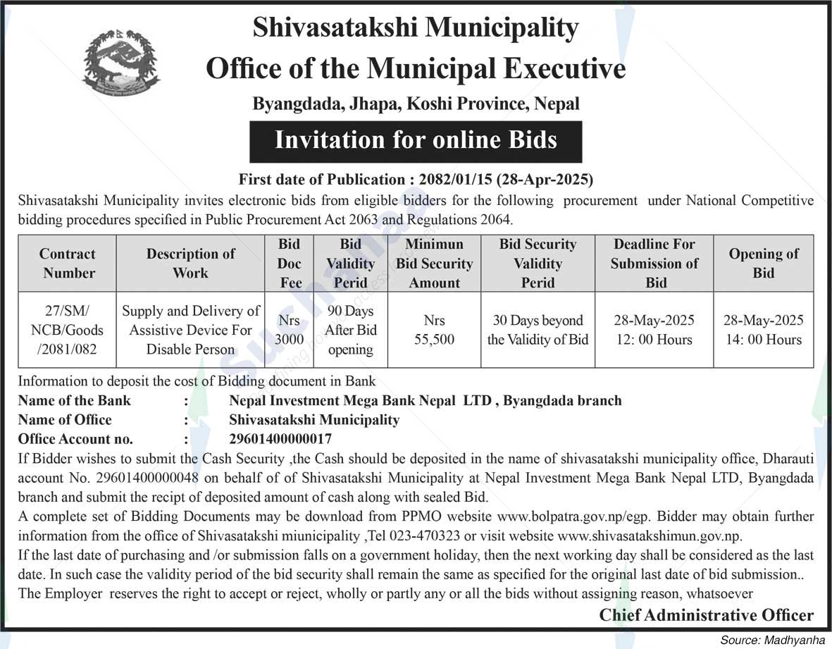Shivasataxi Municipality