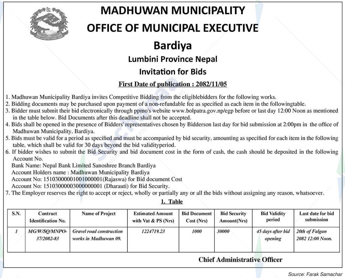 Madhuwan Municipality