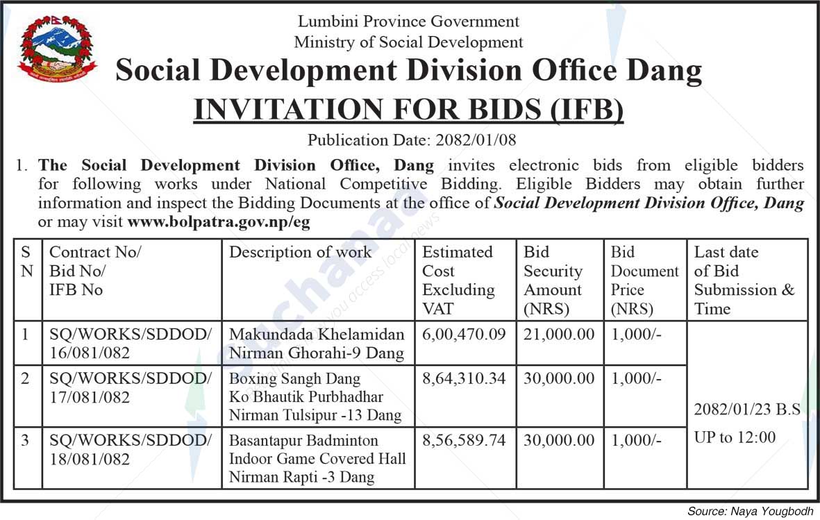 Social Development Division Office Dang