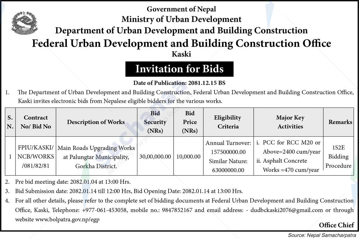 Federal Urban Development and Building Construction Office