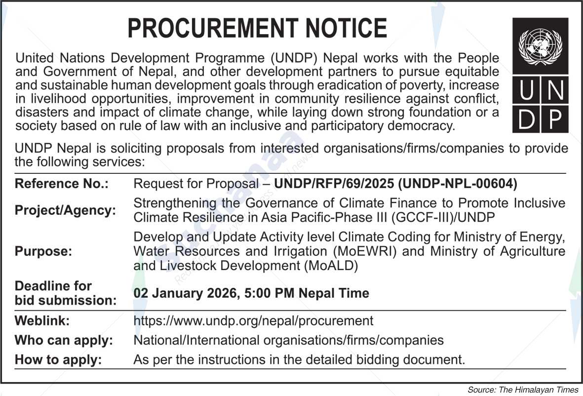 United Nations Development Programme (UNDP)