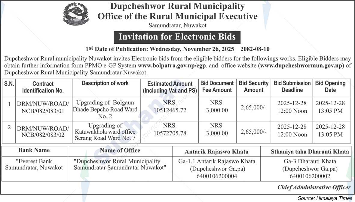 Dupcheshwor Rural Municipality