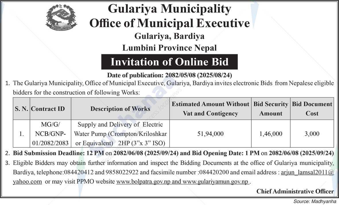 Gulariya Municipality