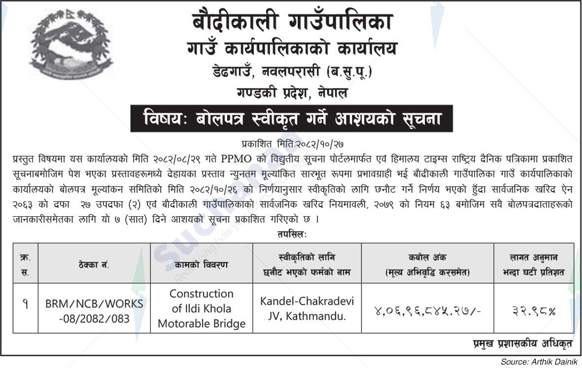 Baudikali Rural Municipality