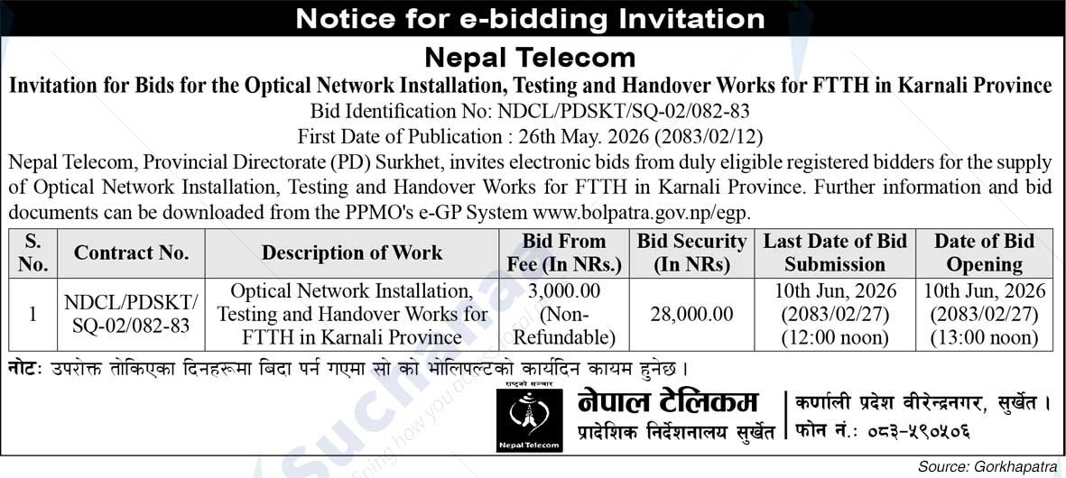 Nepal Doorsanchar Company Limited (NTC)