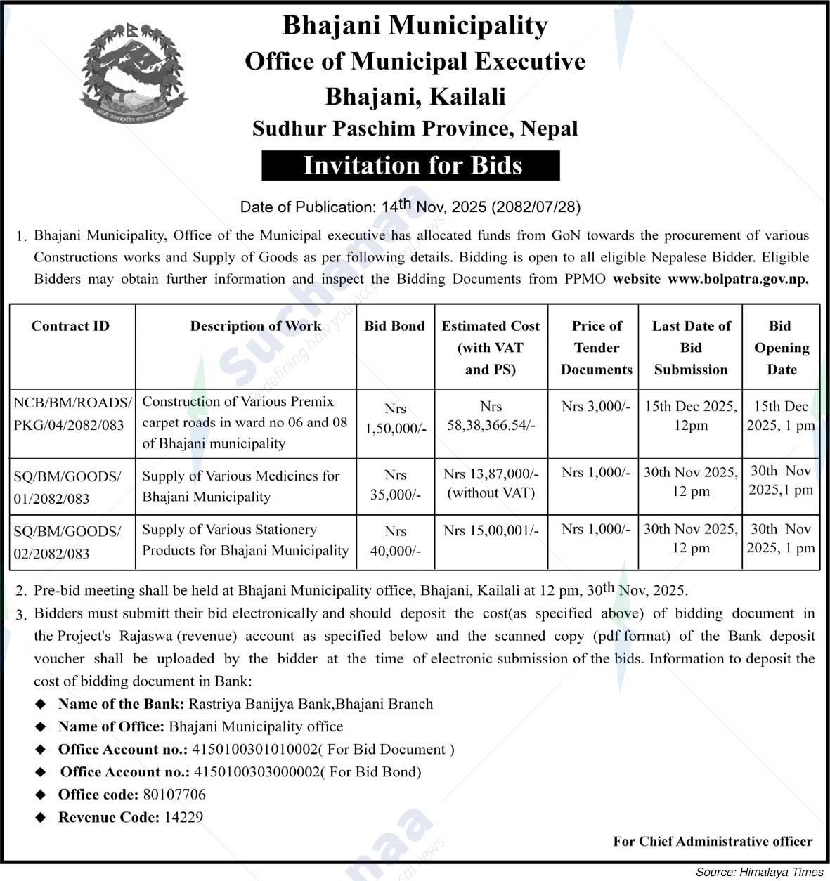 Bhajani Municipality