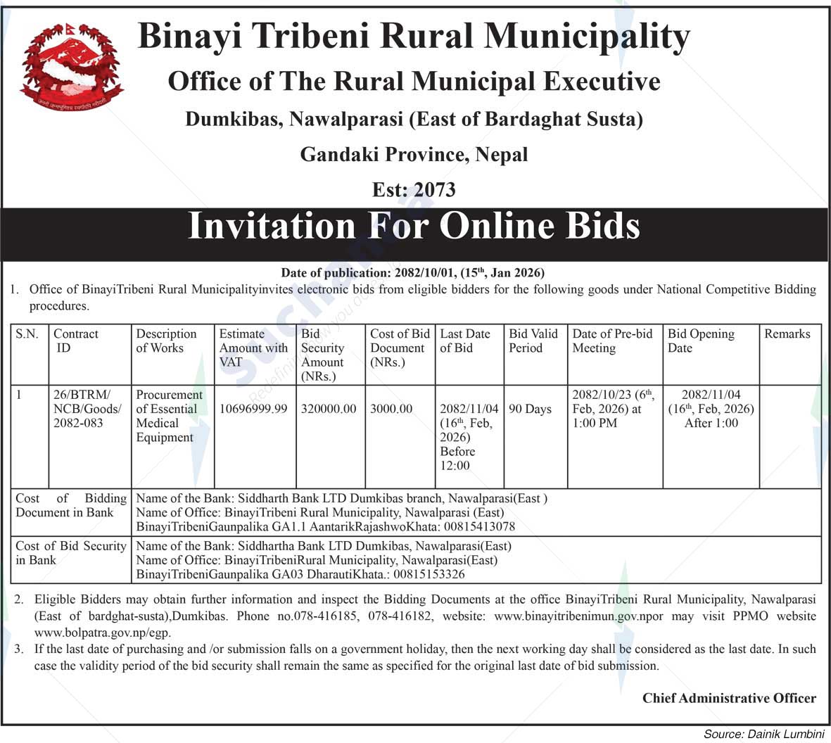 Binayi Tribeni Rural Municipality