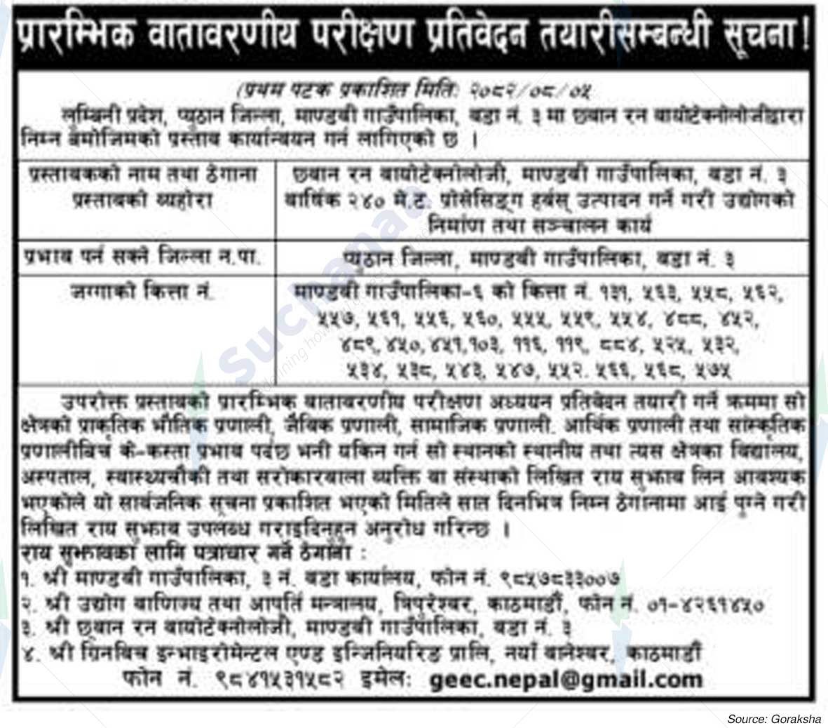 Chhawan Run Biotechnology