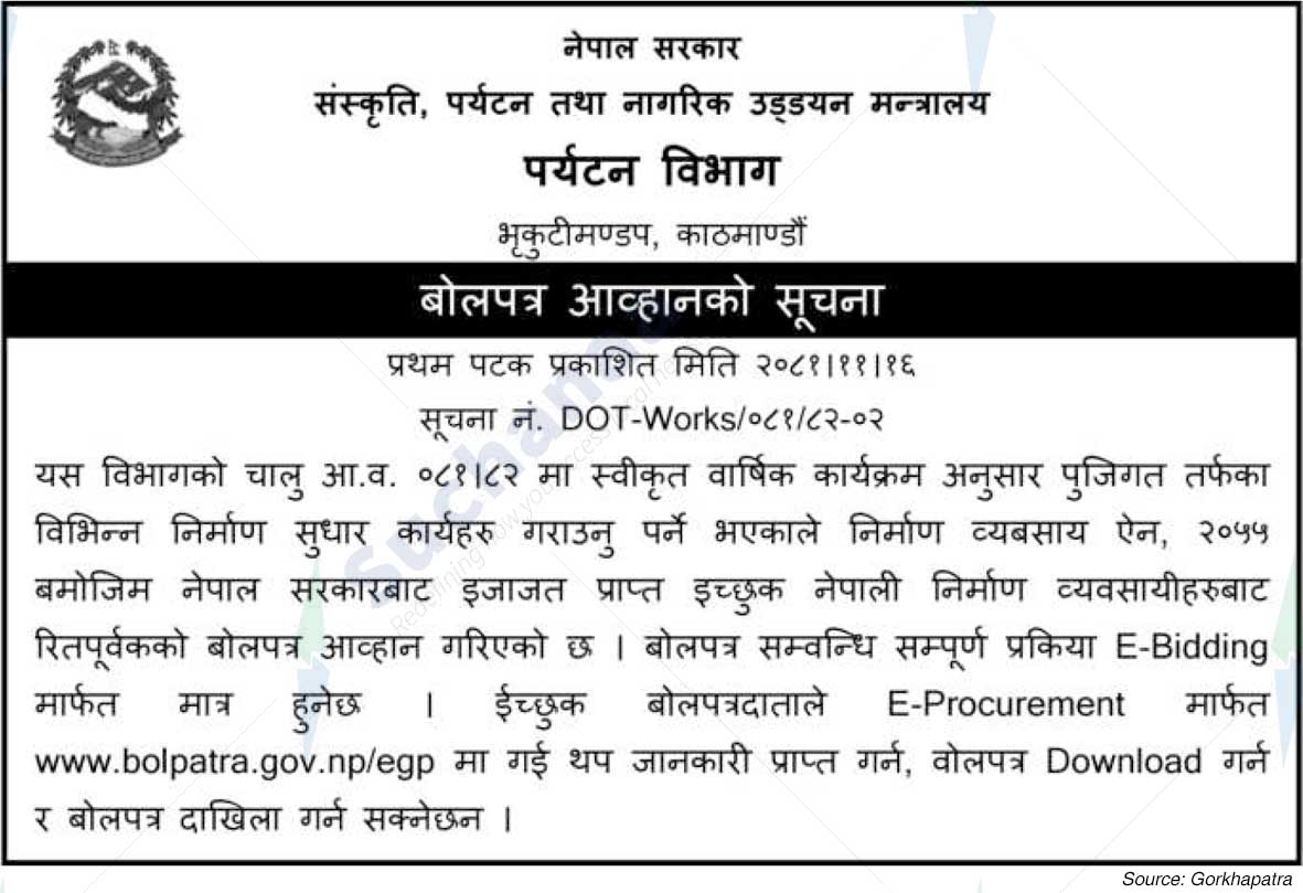 Department of Tourism