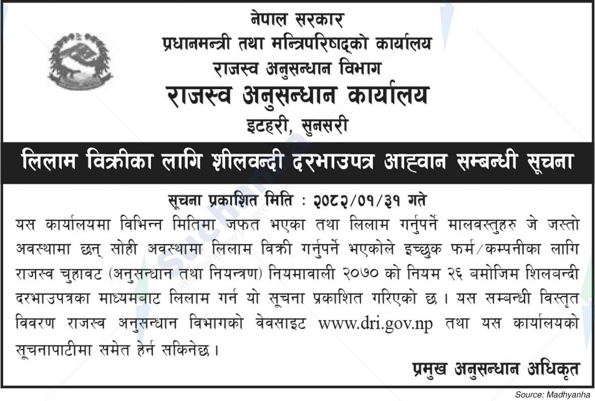 Revenue Research Office