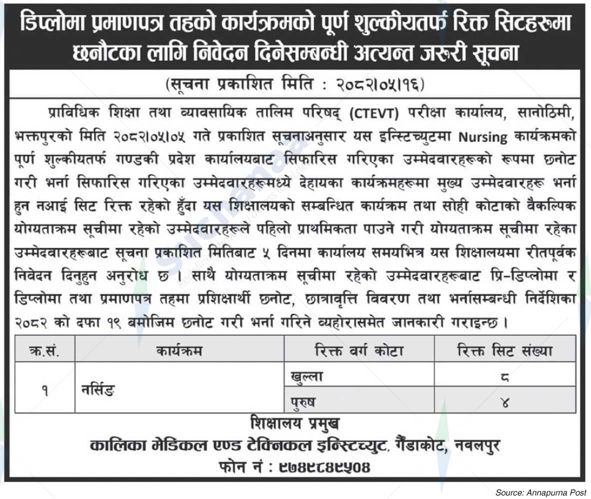 Council for Technical Education and Vocational Training (CTEVT)