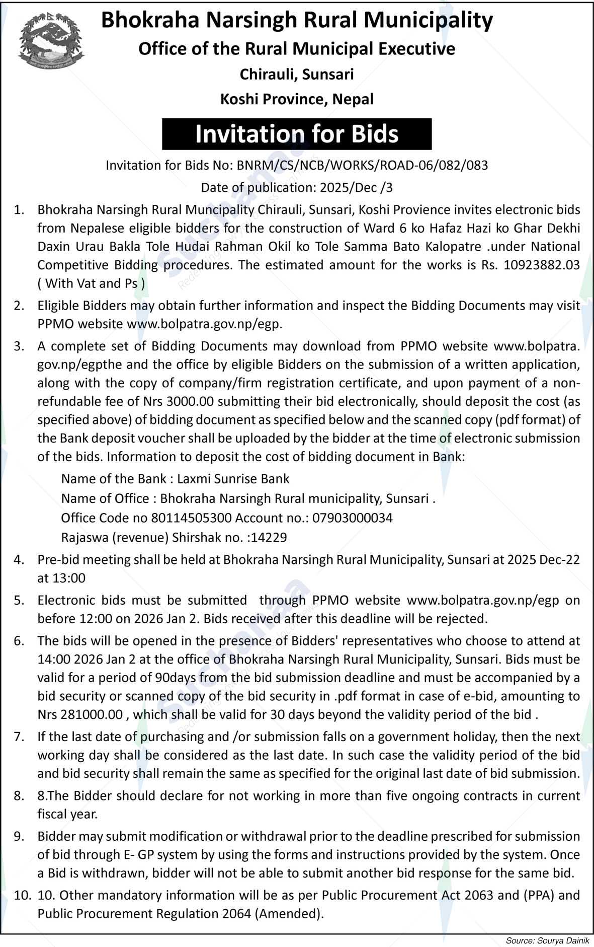 Bhokraha Narsingh Rural Municipality