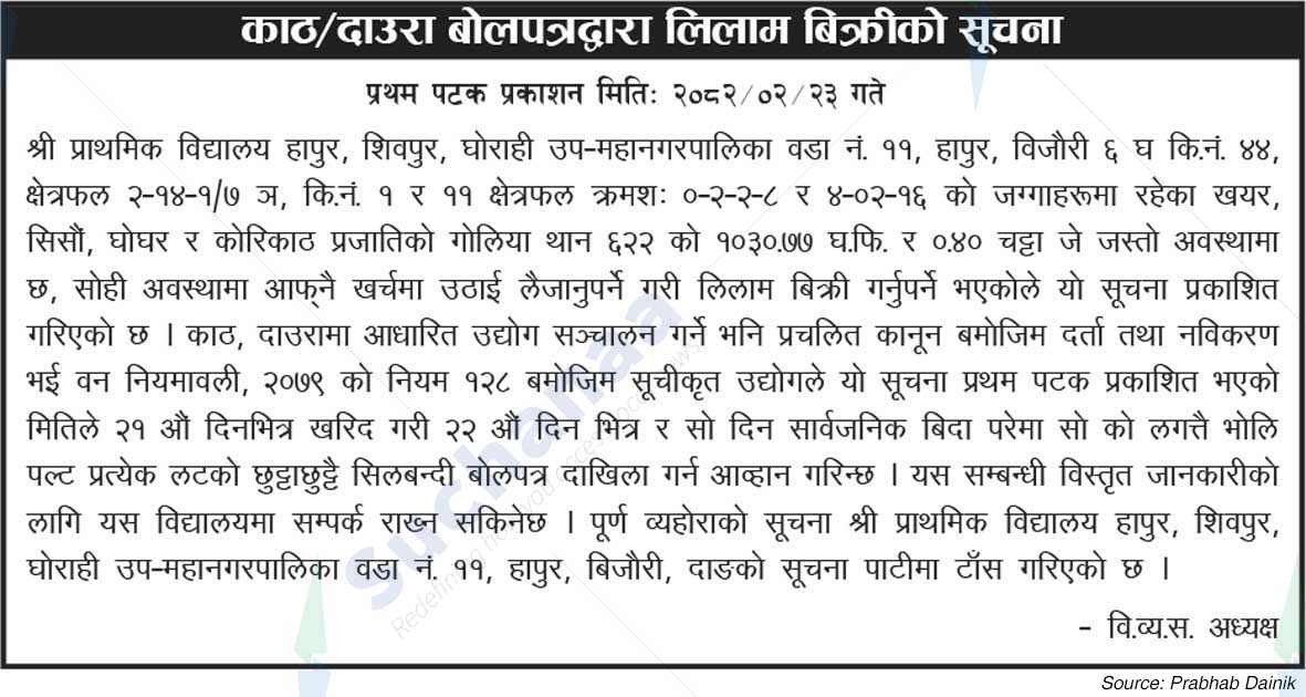 Shree Prathamik Vidhyalaya, Hapur