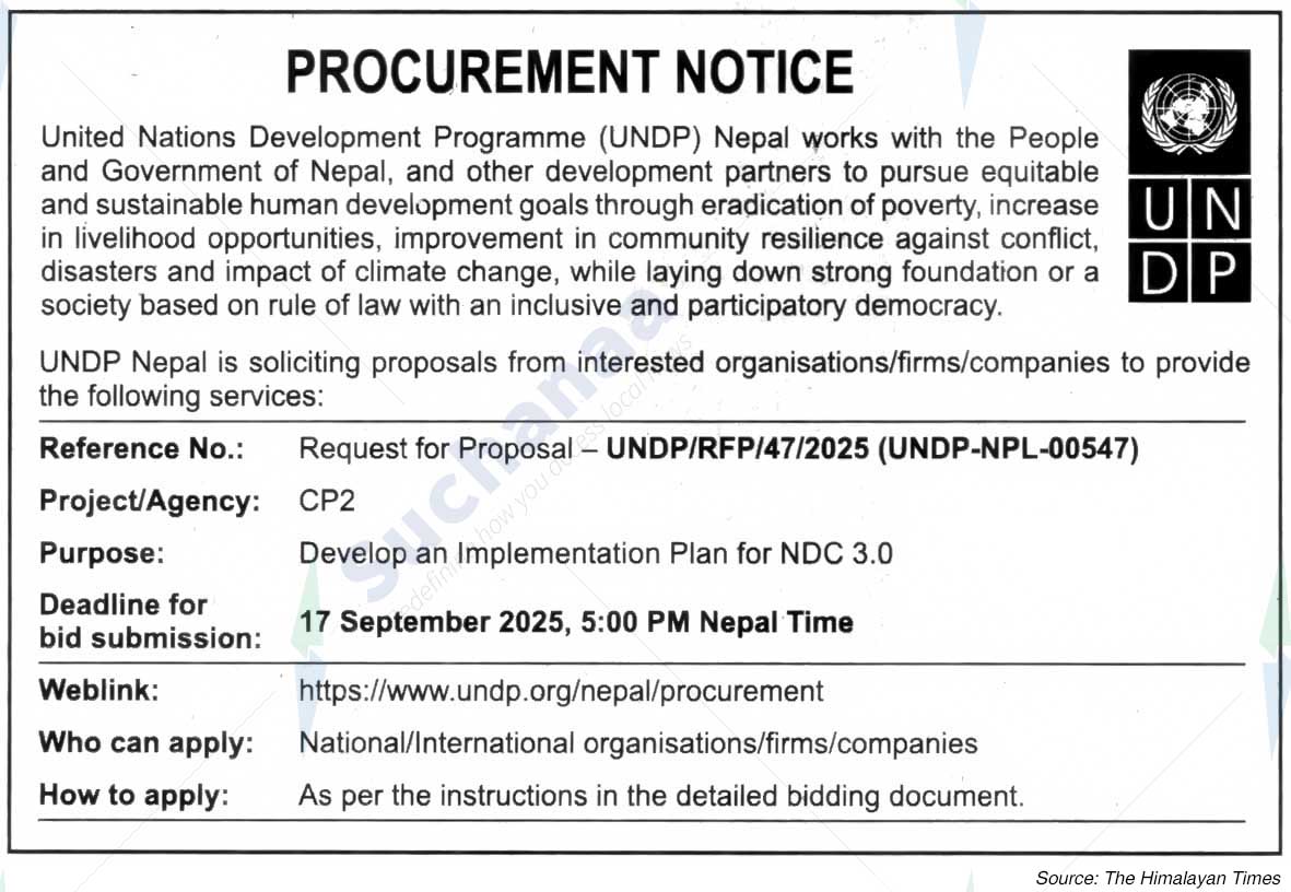 United Nations Development Programme (UNDP)