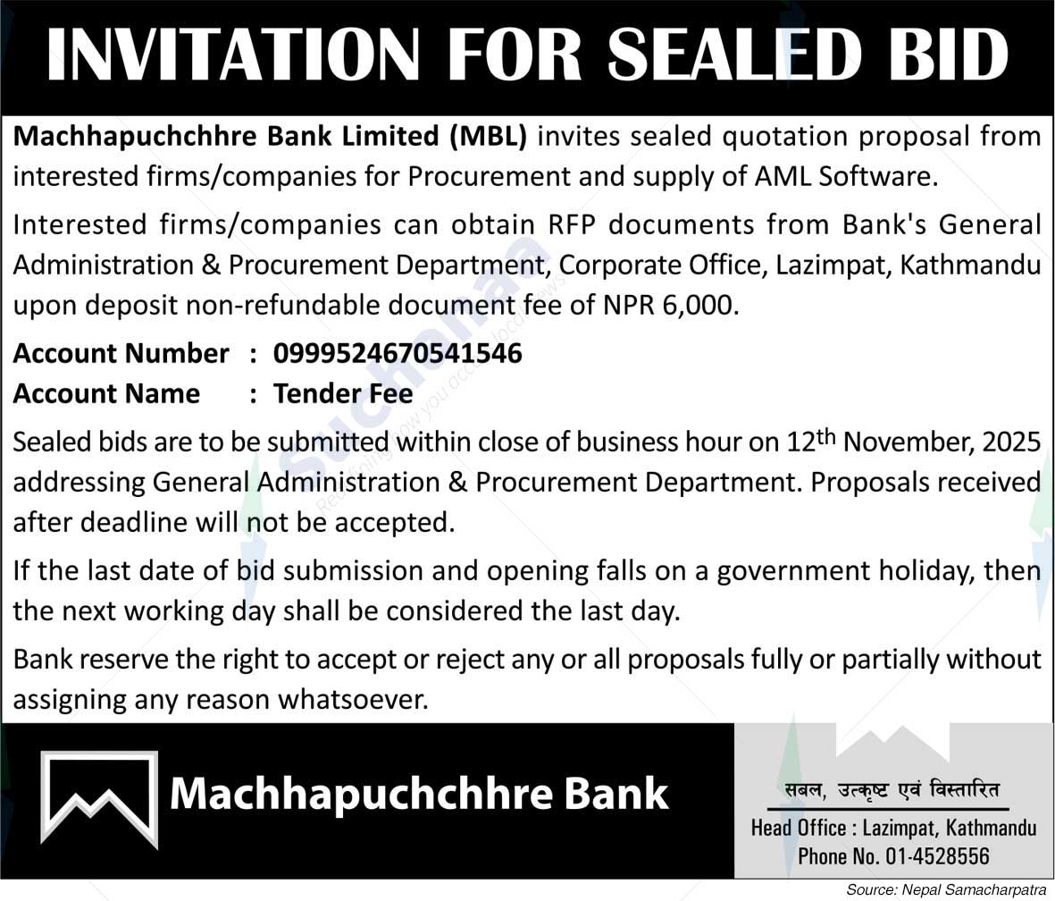 Machhapuchchhre Bank Limited