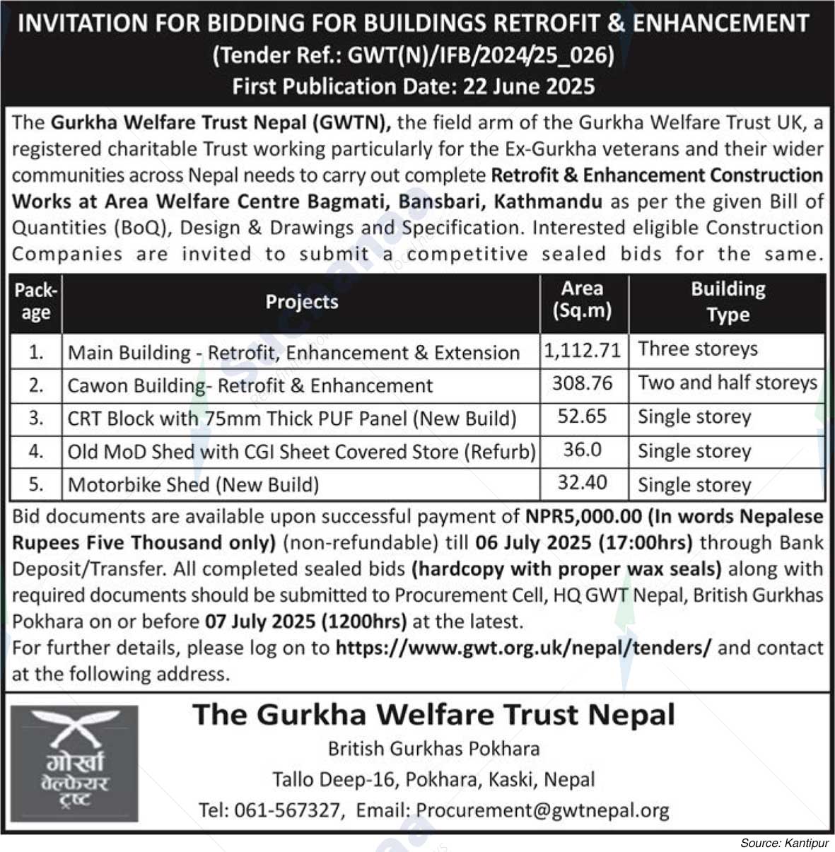The Gurkha Welfare Trust, AWC Gorkha