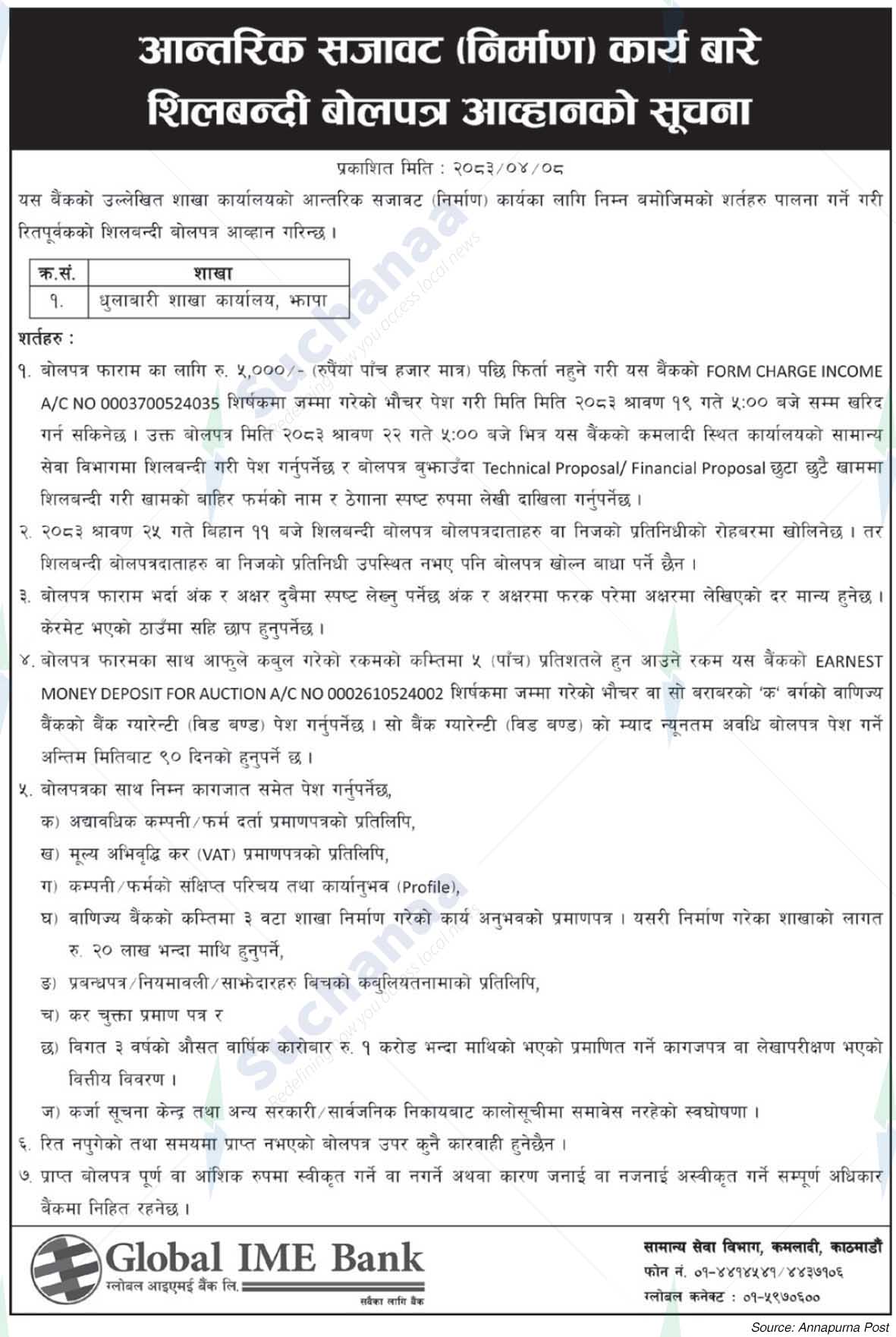 Global IME Bank Limited