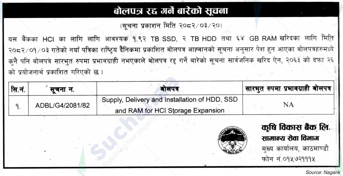 Agricultural Development Bank Limited