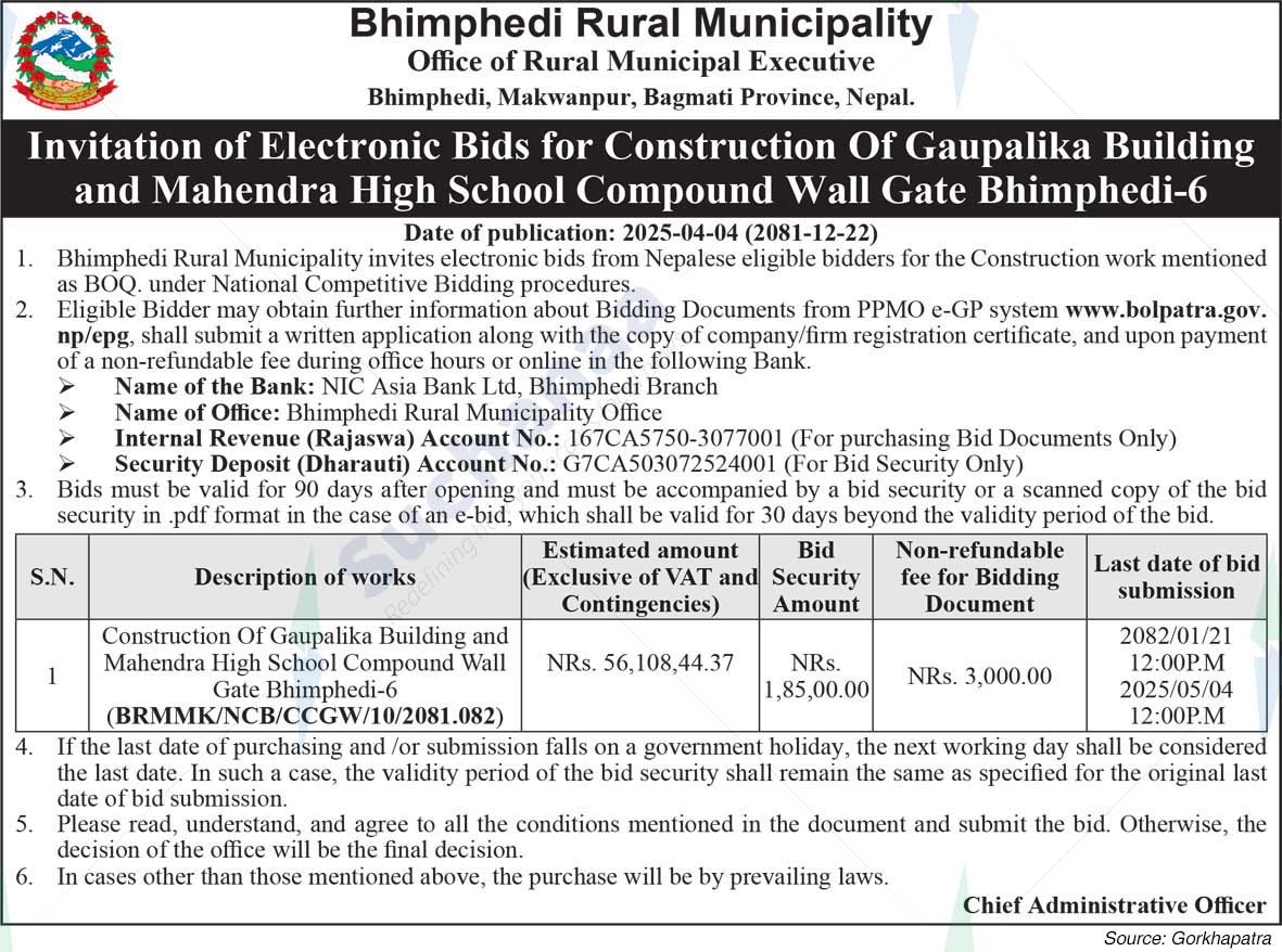 Bhimphedi Rural Municipality