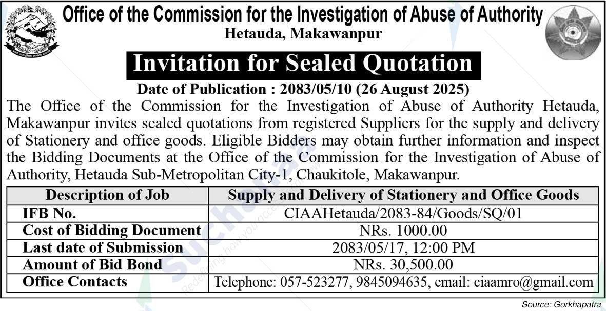 Office of the Commission for the Investigation of Abuse of Authority