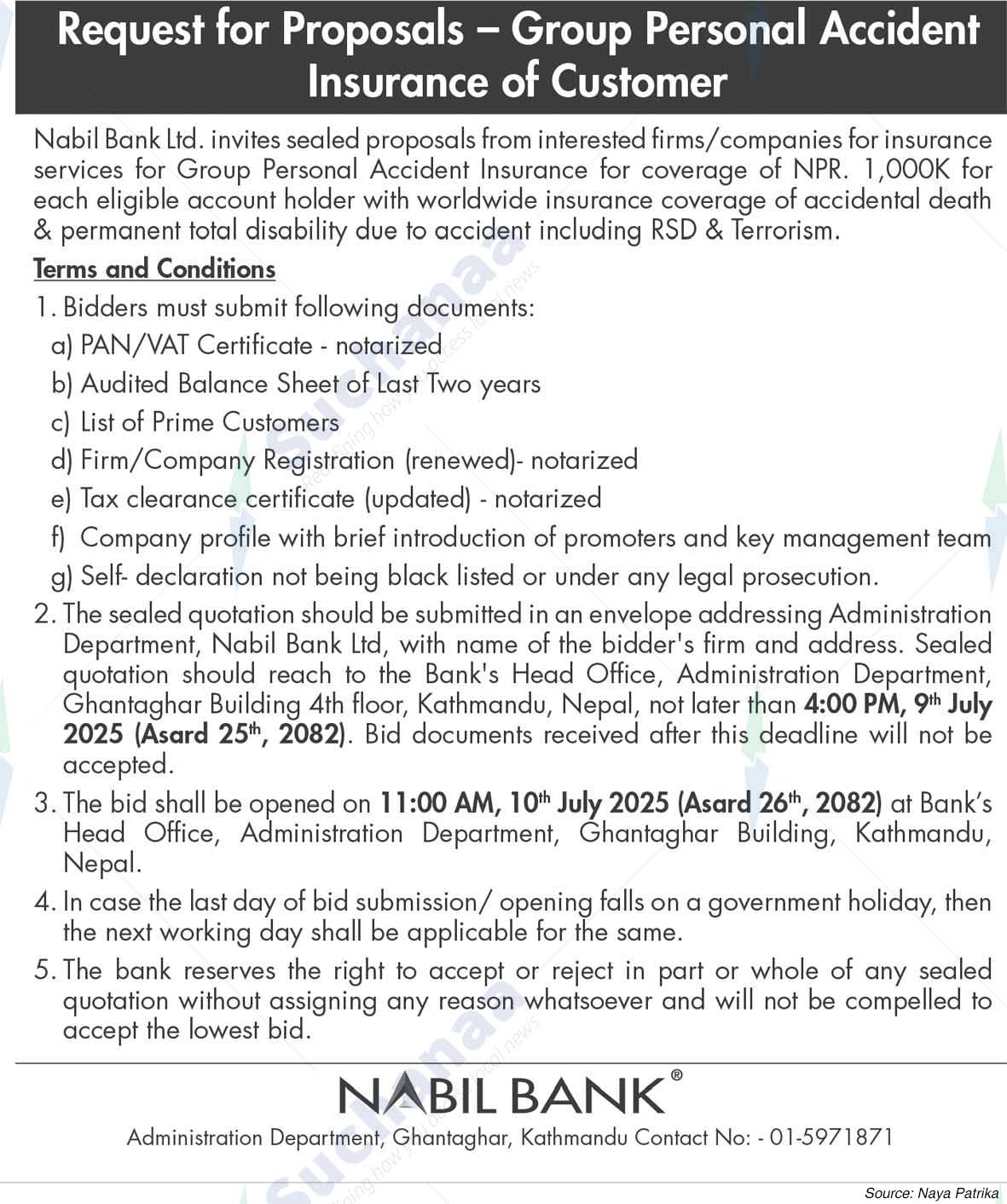 Nabil Bank Limited